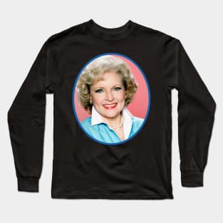 betty white - artdrawing #8 Long Sleeve T-Shirt